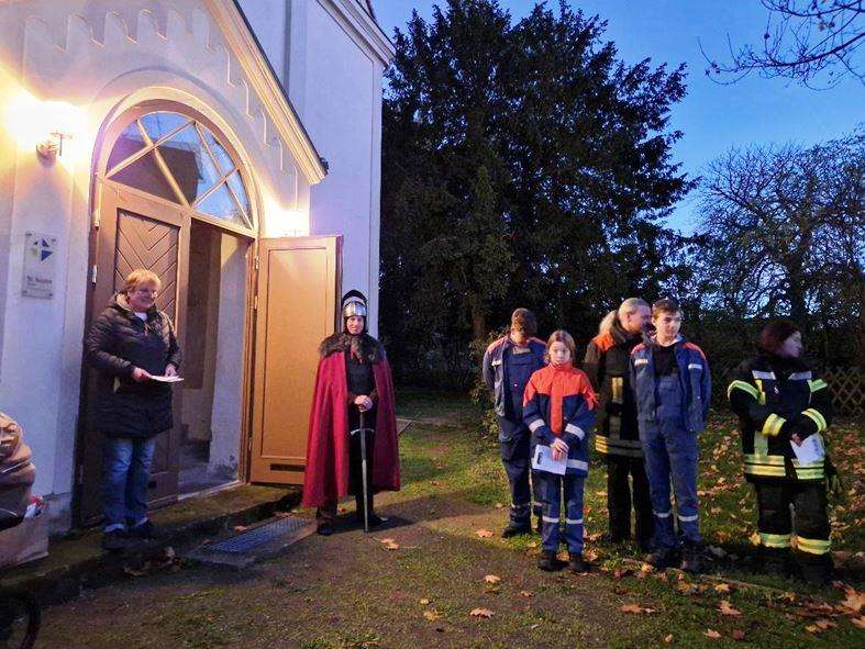 © Susann Arndt; St. Martin mit der Randauer (Jugend-)Feuerwehr