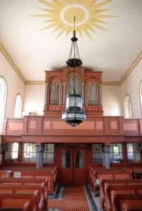 Die Orgel in der Calenberger Dorfkirche (Foto S.U.)