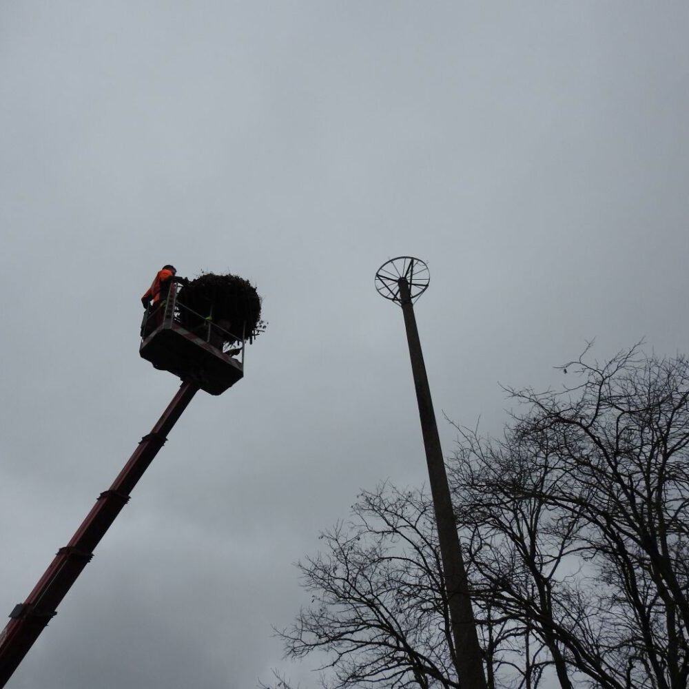 Auf geht's. Langsam ...