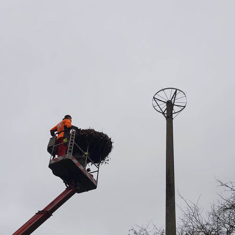 .. wird das Ziel angepeilt......